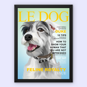 Le Dog: Custom Pet Canvas