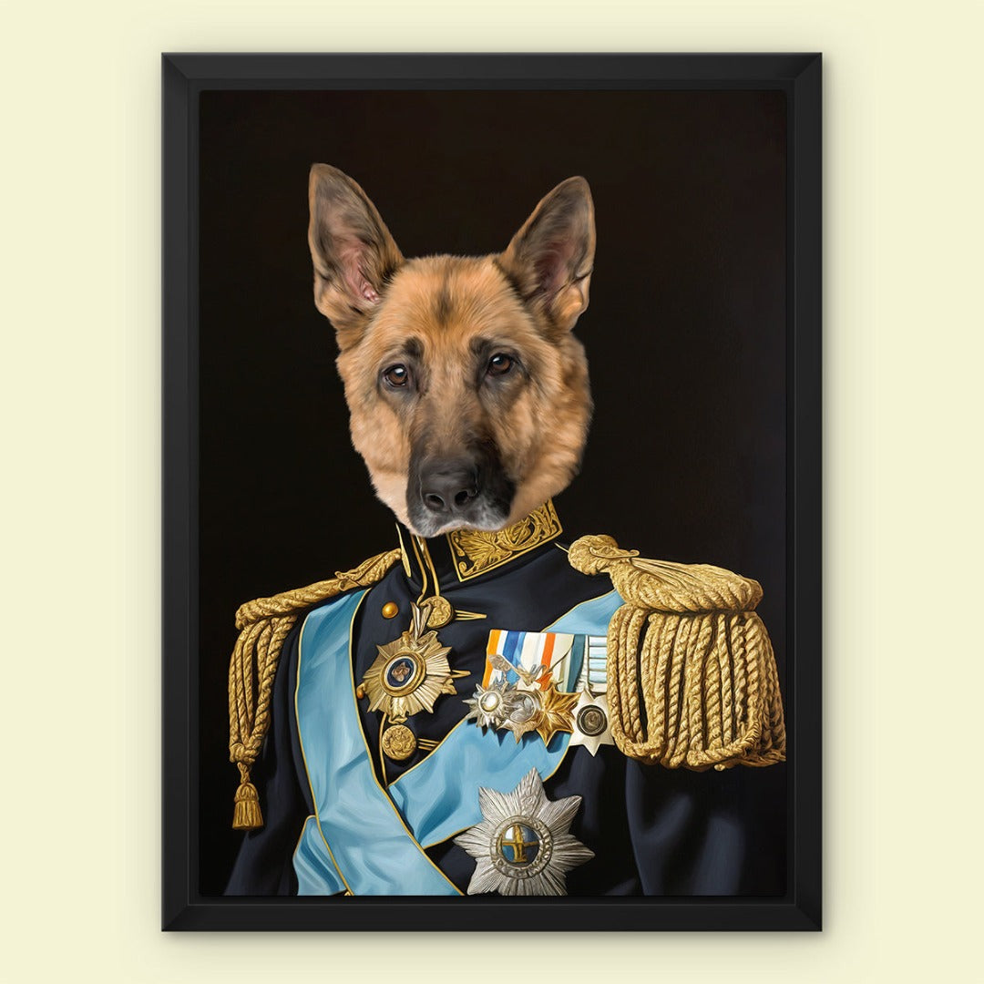 Paw & Glory, paw and glory, portraits of dogs in uniform, pet character portraits, pet of art, pet renaissance photo, professional pet photos, dog painting artist, pet portraits