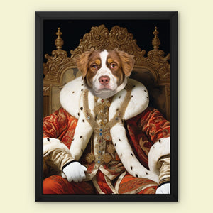 Paw & Glory, paw and glory, portrait with dog, dog into portrait, custom cat canvas, have your dog painted, websites like crown and paw, dog art from photo, pet portraits
