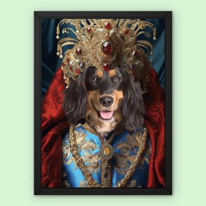 Paw & Glory, paw and glory, portrait with dog, dog into portrait, custom cat canvas, have your dog painted, websites like crown and paw, dog art from photo, pet portraits