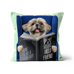 Paw & Glory, pawandglory, dog on cushion, print pillows, throw pillow personalized, pillow of your pet, photo pet pillow, dog personalized pillow, Pet Portraits cushion,