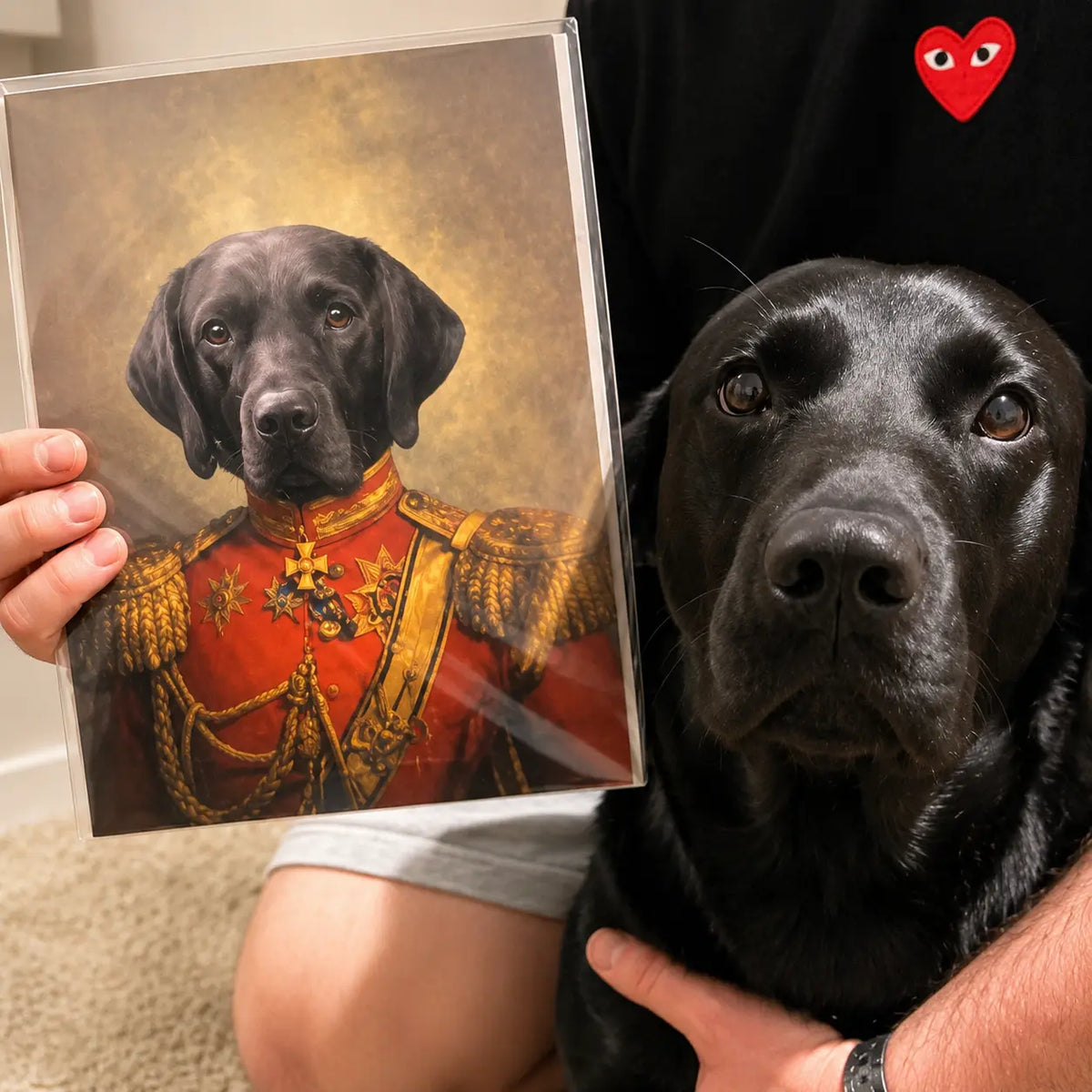 The Duke: Custom Pet Portrait | Paw & Glory