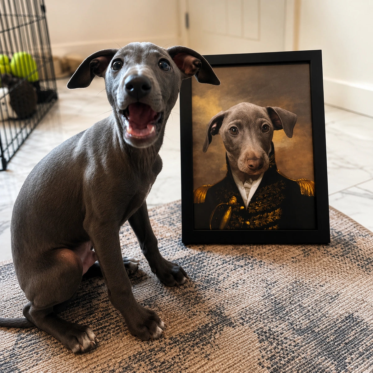 The General | Custom Pet Portrait | Paw & Glory