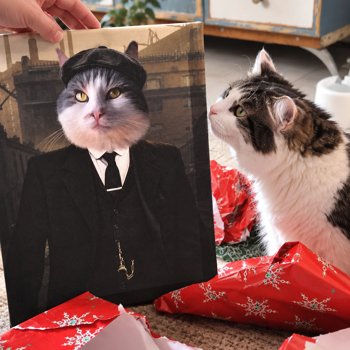 The 1920’s O.G | Custom Pet Canvas | Paw & Glory