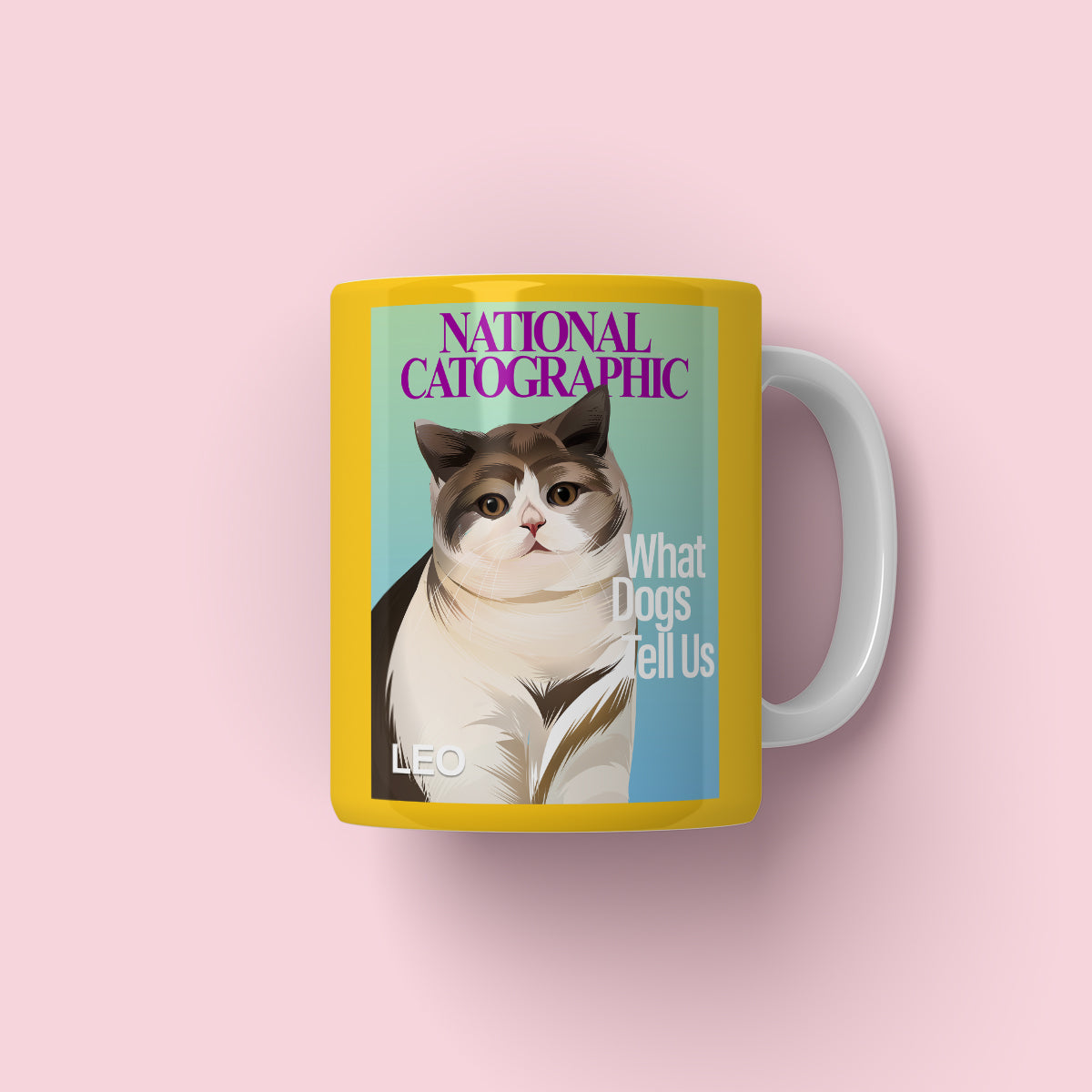 National Catographic: Custom Pet Coffee Mug