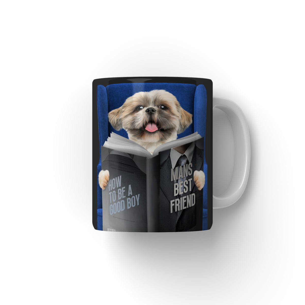 Paw & Glory, paw and glory, pet mug, dog photo mug, personalised pet coffee mugs, dog on mug, personalized pet mug, personalised dog mug, Pet Portrait Mug