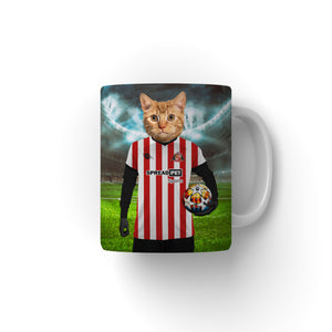 Sunderland Football Club, Paw & Glory, paw and glory, mug dog, personalized dog mugs, custom pet mug, personalised coffee mug with cats, custom dog mug, dog photo mug, Pet Portrait Mug,