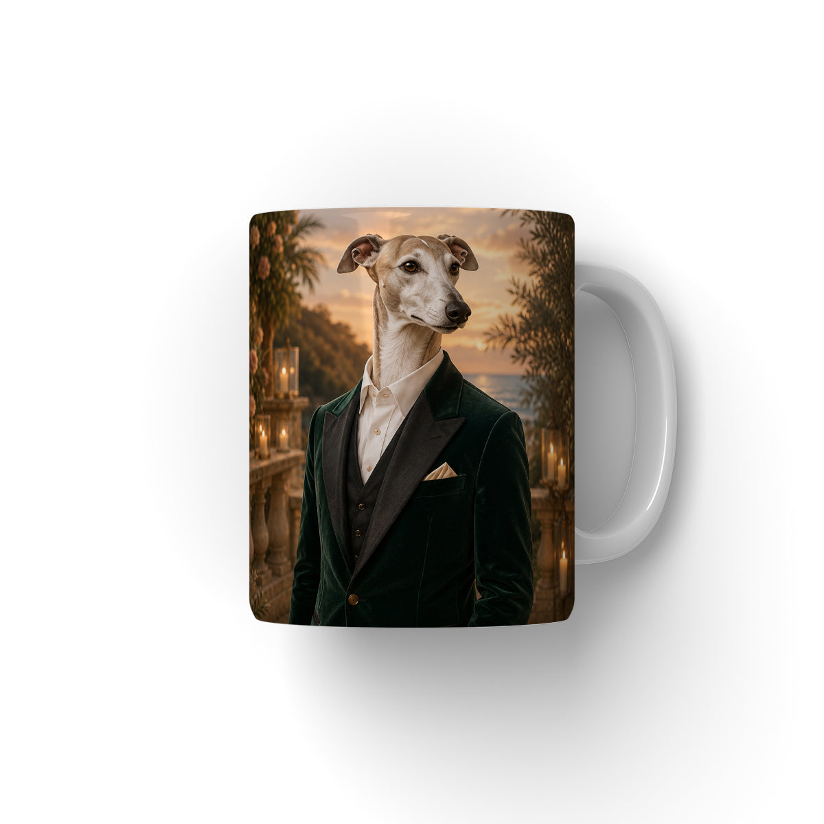 Pet Portraits | The Wedding Guest: Custom Pet Coffee Mug | Paw & Glory