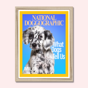 National Doggographic: Custom Pet Portrait