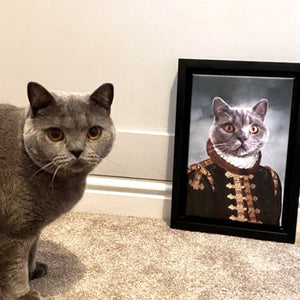 The Count: Custom Pet Portrait