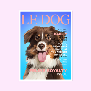 Le Dog: Custom Pet Portrait
