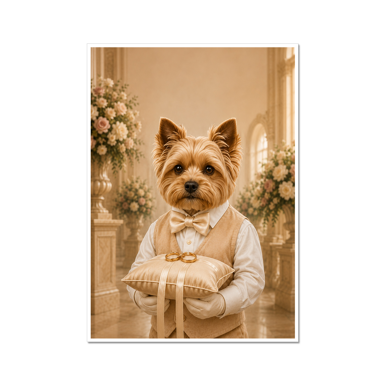The Ring Bearer: Custom Pet Poster