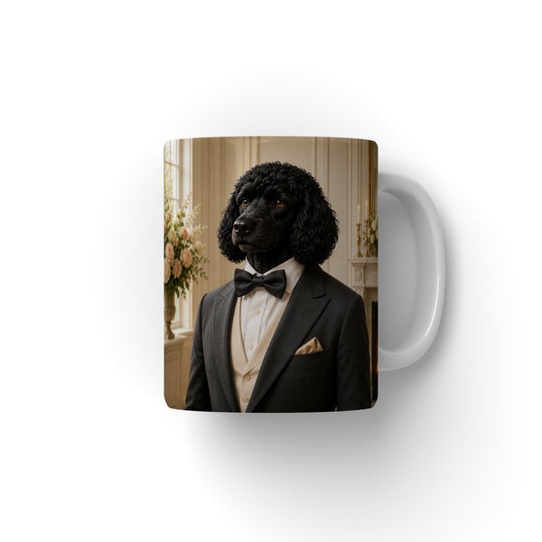 Sharp Best Man: Custom Pet Coffee Mug personalised pet artwork