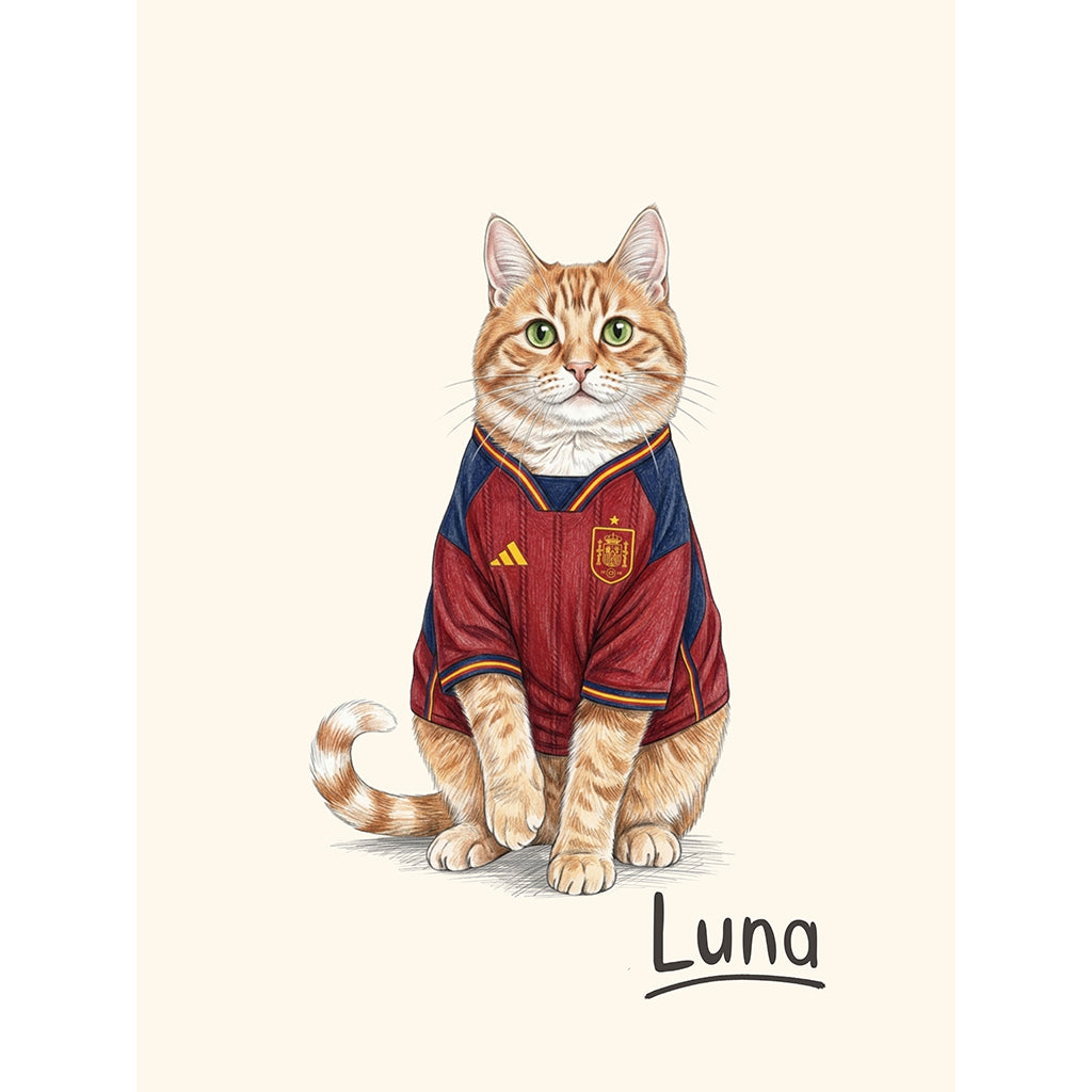 World Cup 2026: Custom Pet Portrait