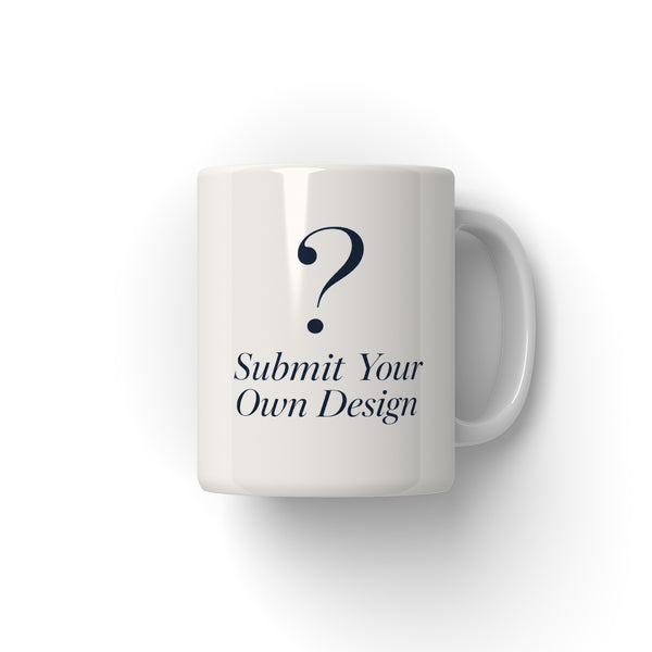 Submit Your Own Design: Custom Pet Coffee Mug - Paw & Glory - Dog Portraits - Pet Portraits