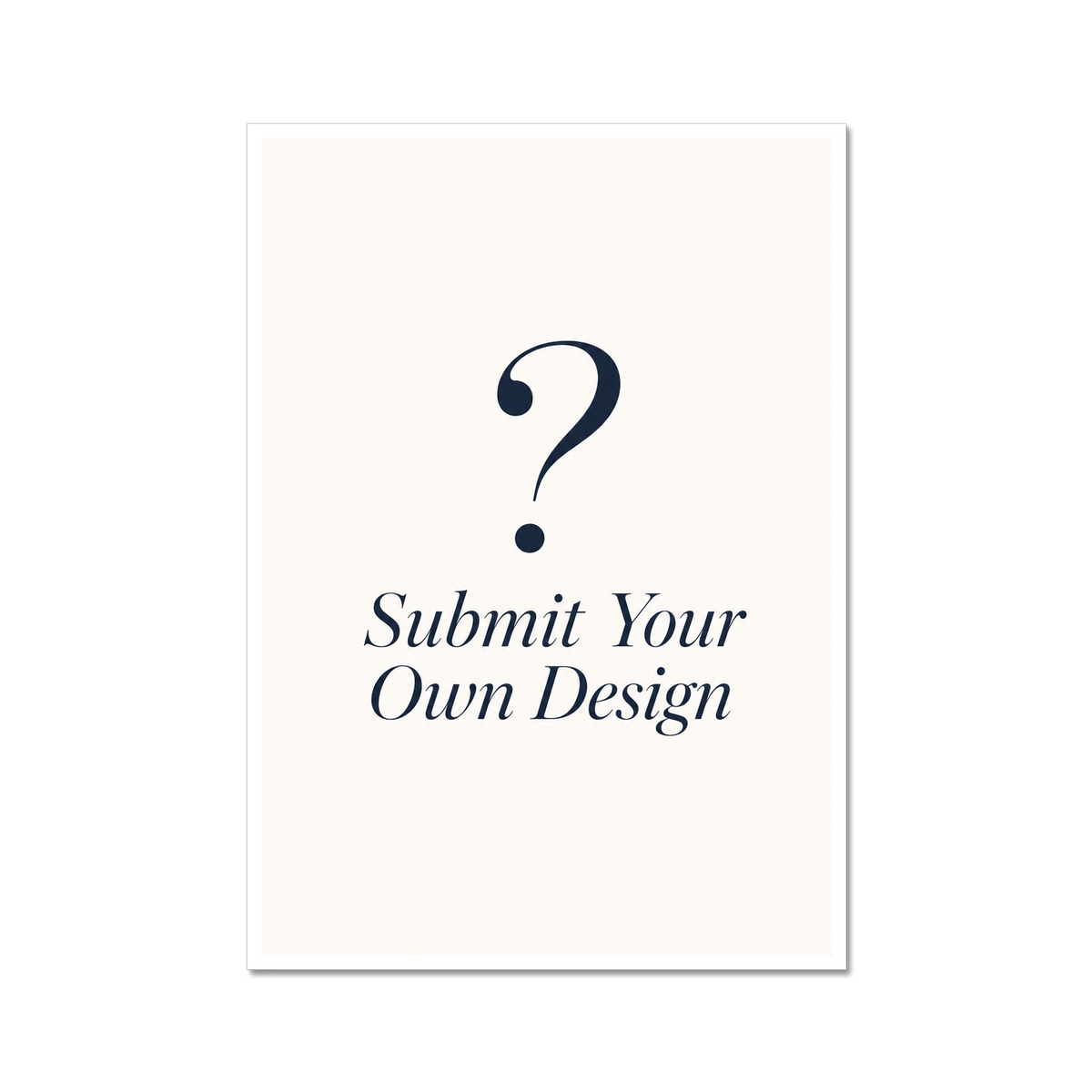 Submit Your Own Design Pet Portrait | Paw & Glory