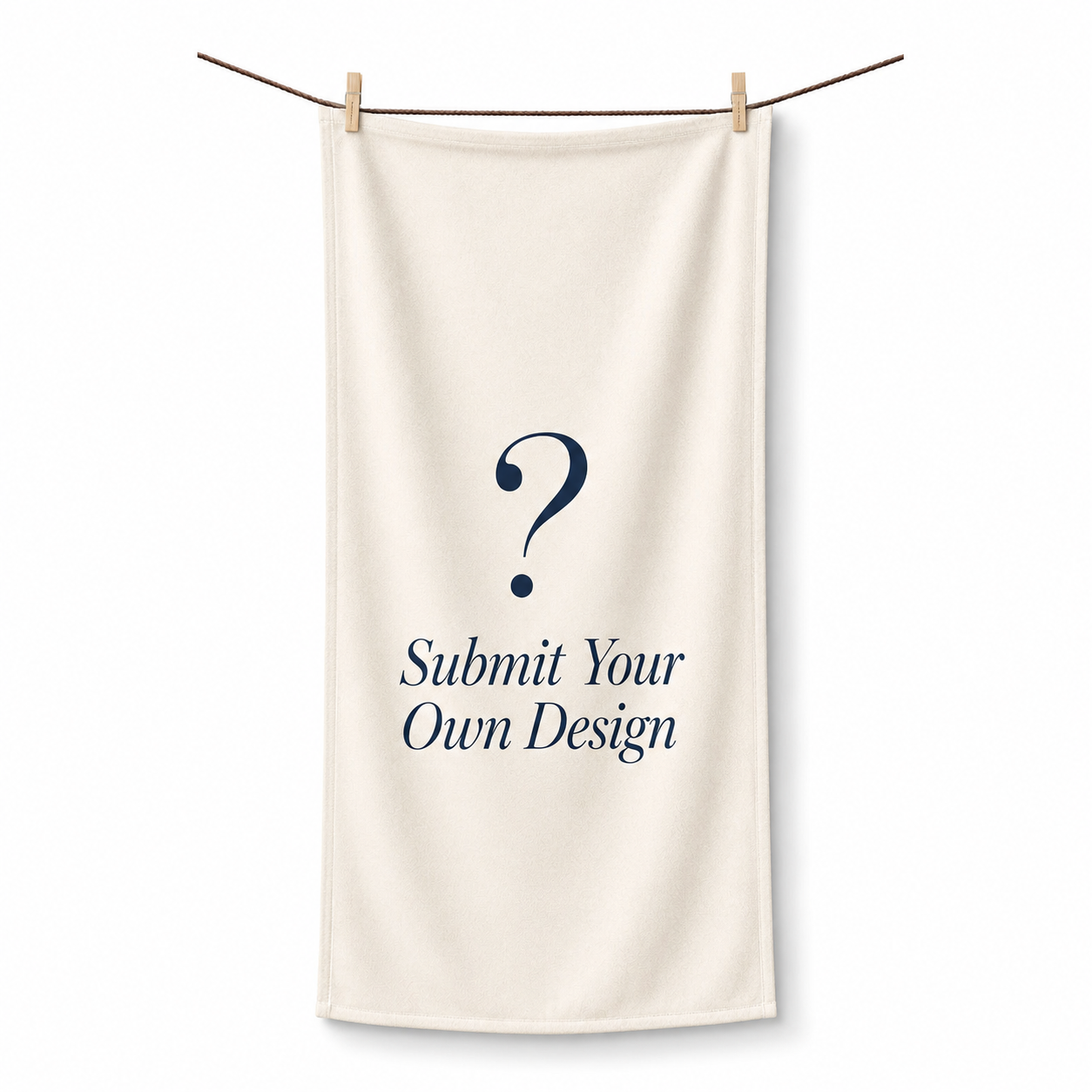 Submit Your Own Design: Towel - Paw & Glory - Dog Portraits - Pet Portraits
