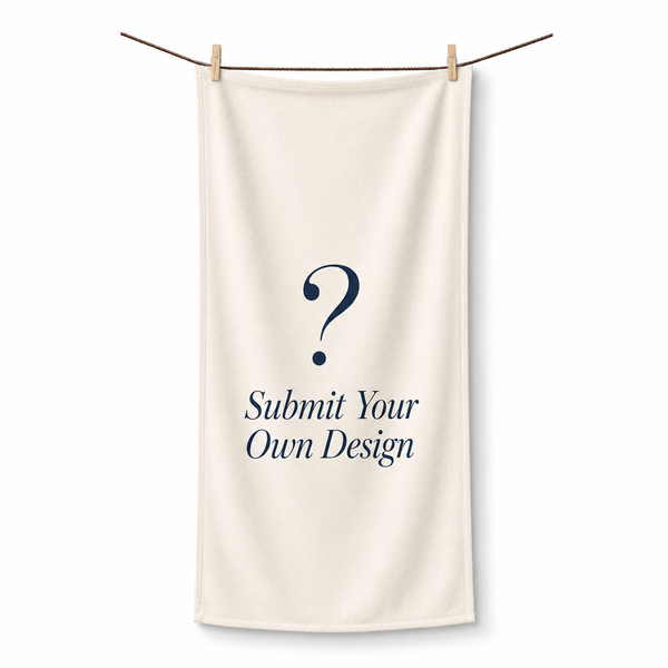 Submit Your Own Design: Towel - Paw & Glory - Dog Portraits - Pet Portraits
