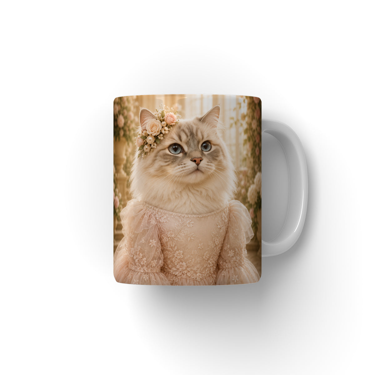 The Flower Girl: Custom Pet Coffee Mug