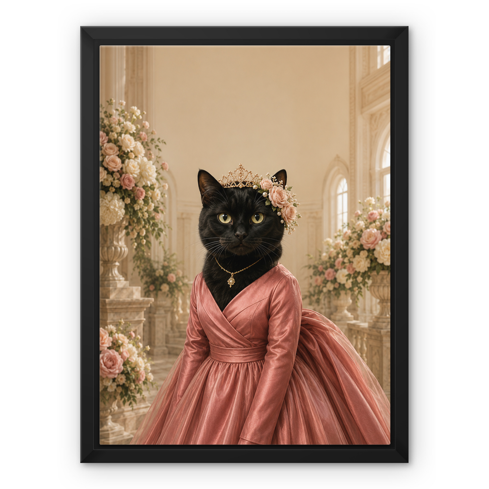 The Maid Of Honour: Custom Pet Canvas