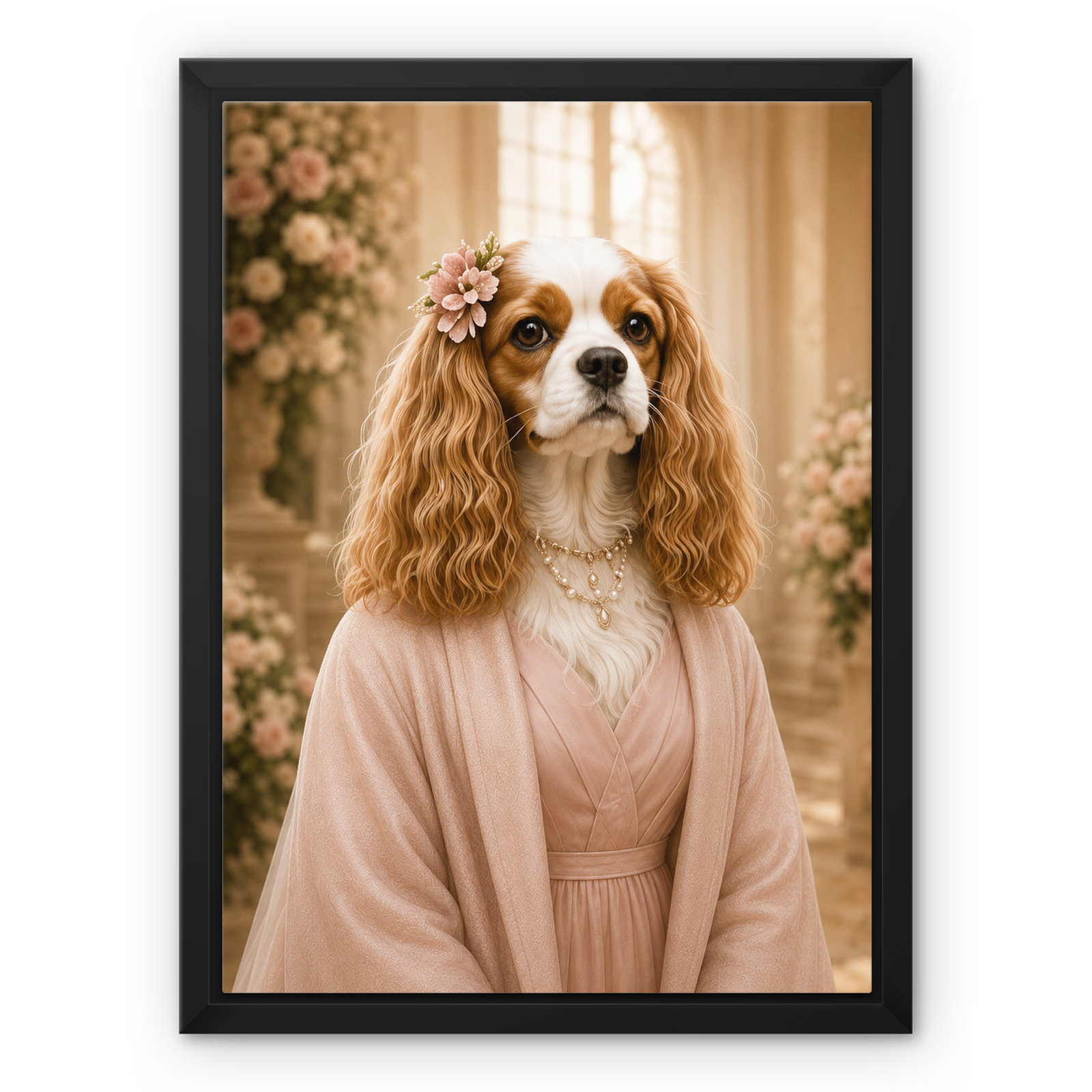 The Timeless Bridesmaid: Custom Pet Canvas