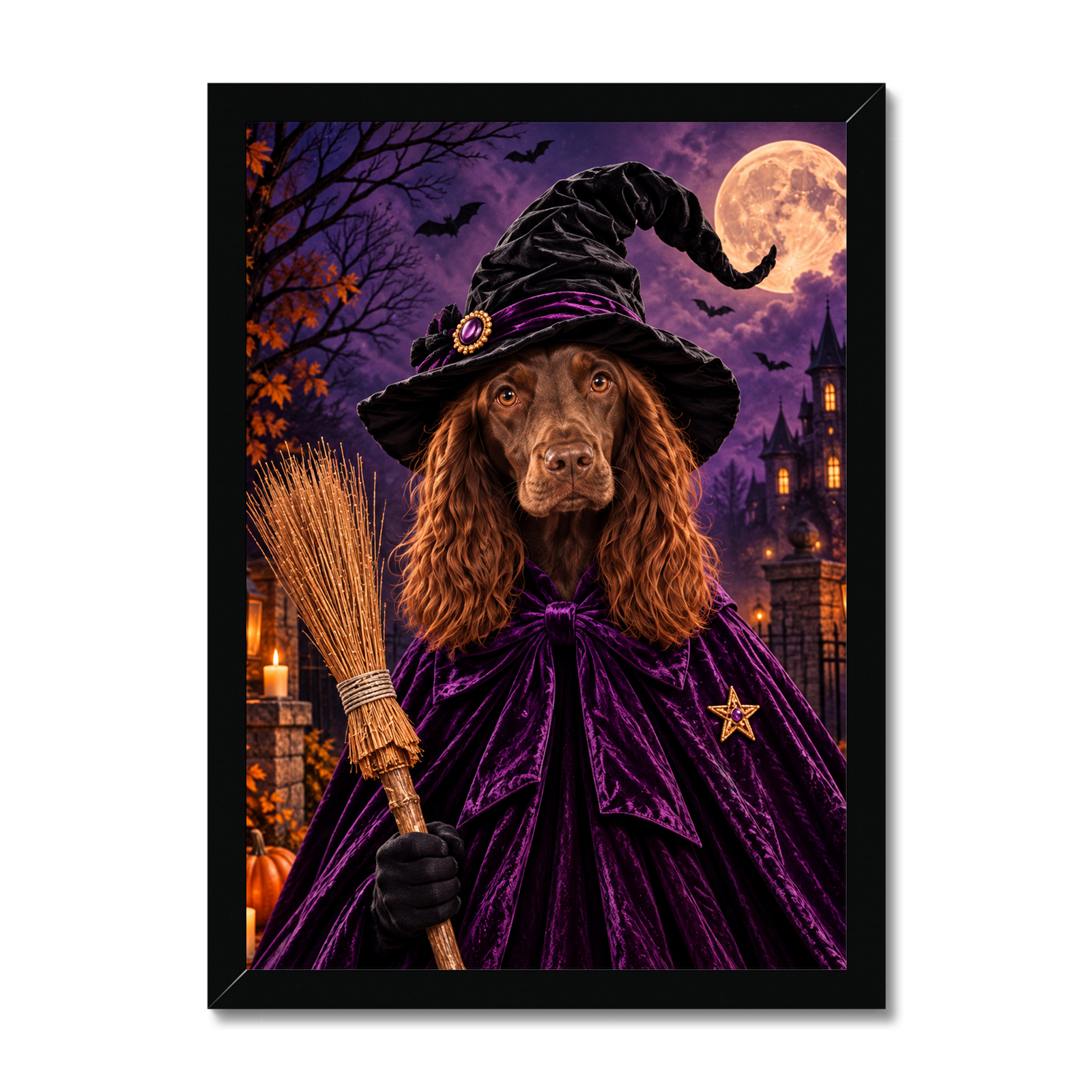 The Witch: Custom Pet Portrait