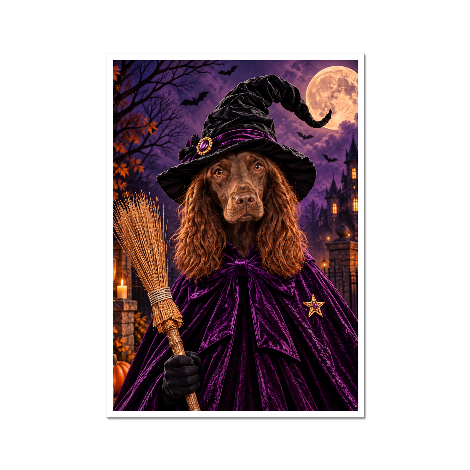 The Witch: Custom Pet Portrait