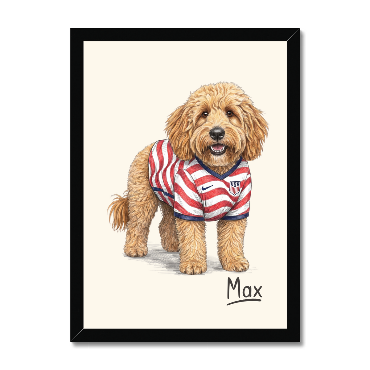 Pet Portraits | World Cup 2026: Custom Pet Portrait | Paw & Glory
