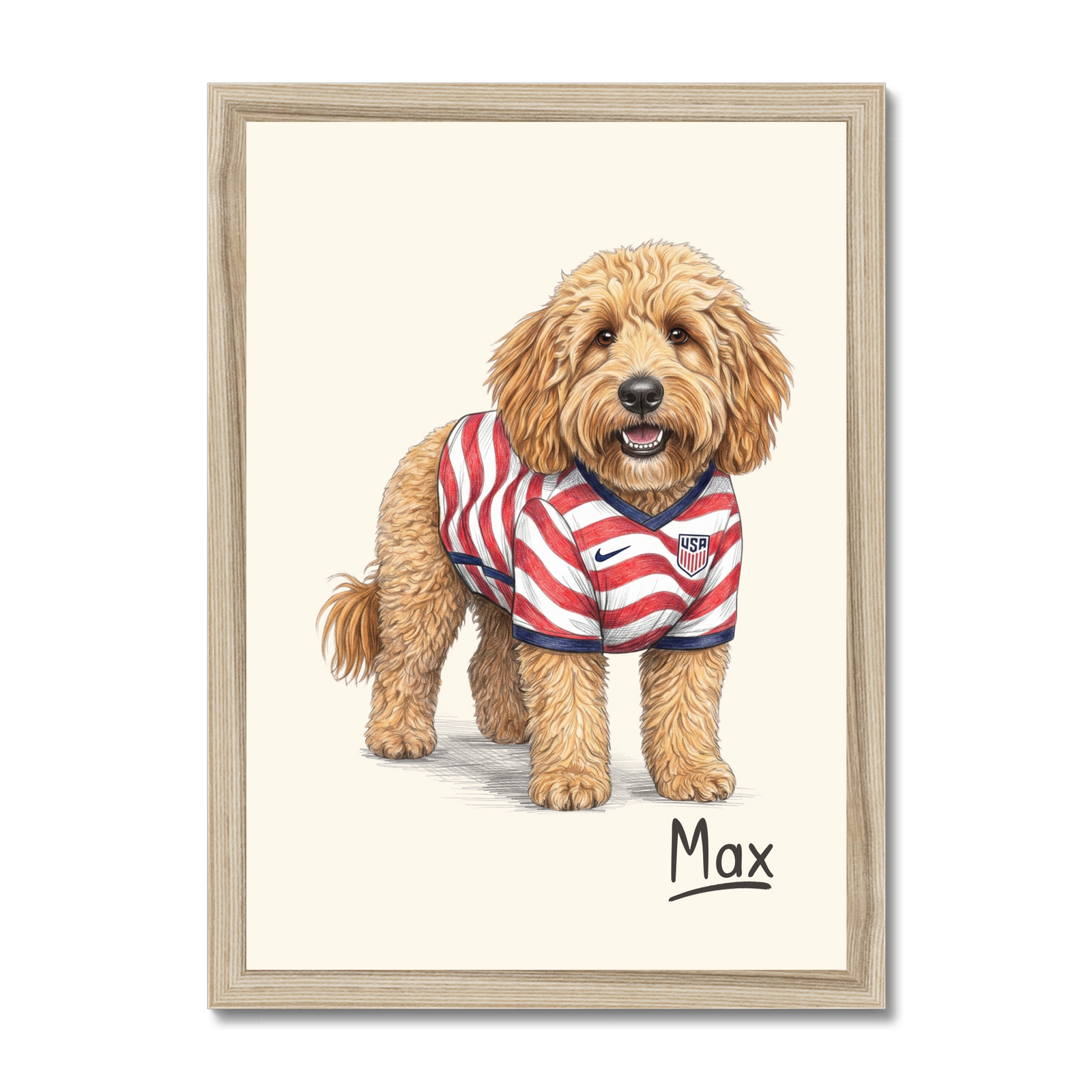 World Cup 2026: Custom Pet Portrait