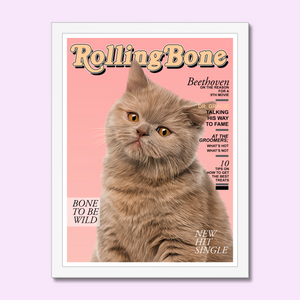 Rolling Bone: Custom Pet Portrait