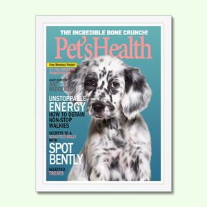 Pet's Health: Custom Pet Portrait