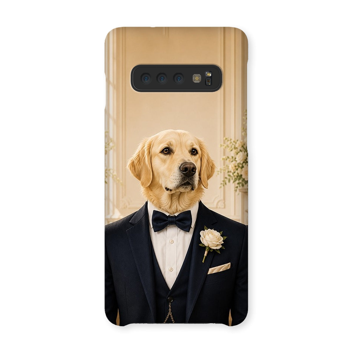 The Dapper Groom: Custom Pet Phone Case