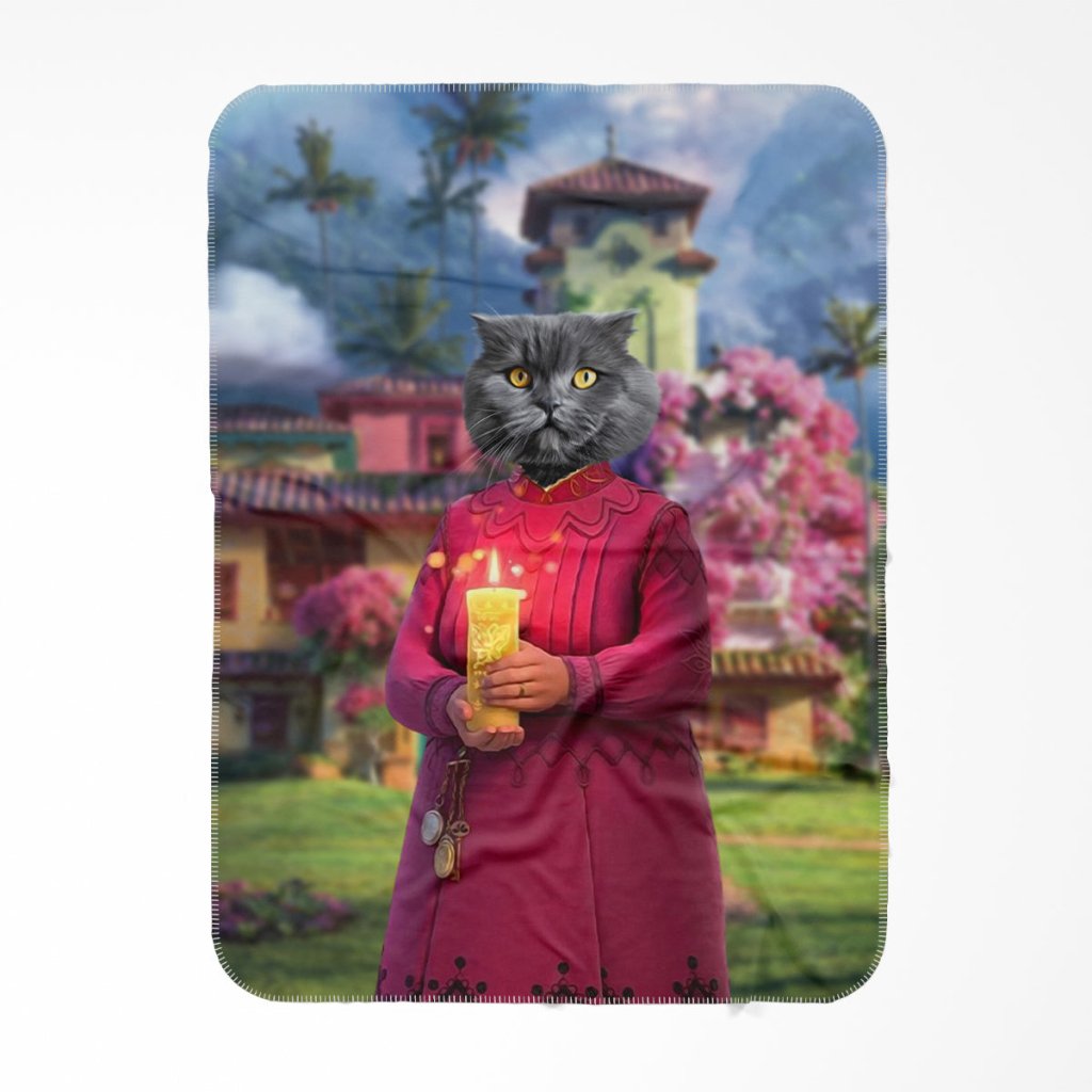Pet Portraits | Abuela (Encanto Inspired): Custom Pet Blanket | Paw & Glory