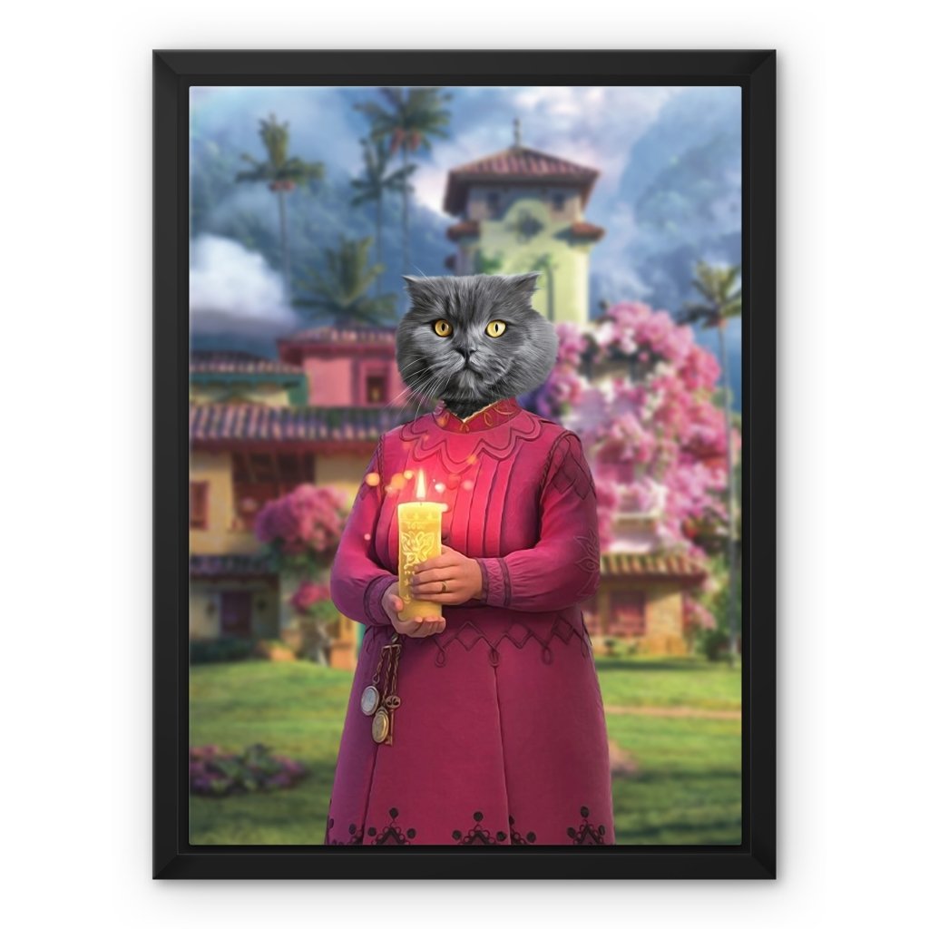 Pet Portraits | Abuela (Encanto Inspired): Custom Pet Canvas | Paw & Glory