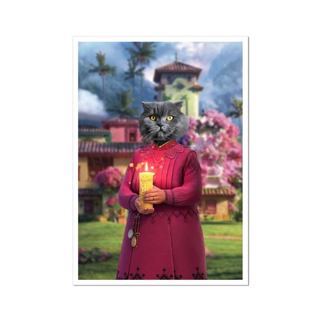 Pet Portraits | Abuela (Encanto Inspired): Custom Pet Poster | Paw & Glory
