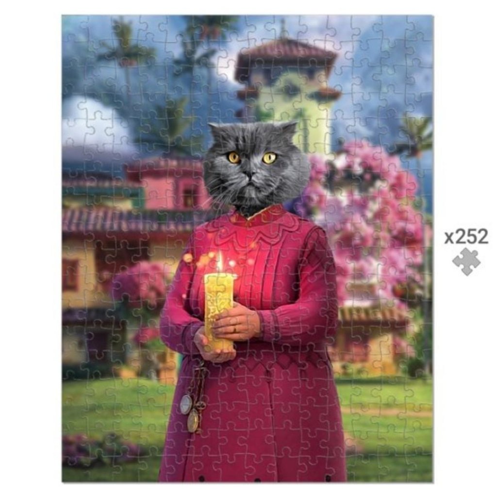 Pet Portraits | Abuela (Encanto Inspired): Custom Pet Puzzle | Paw & Glory