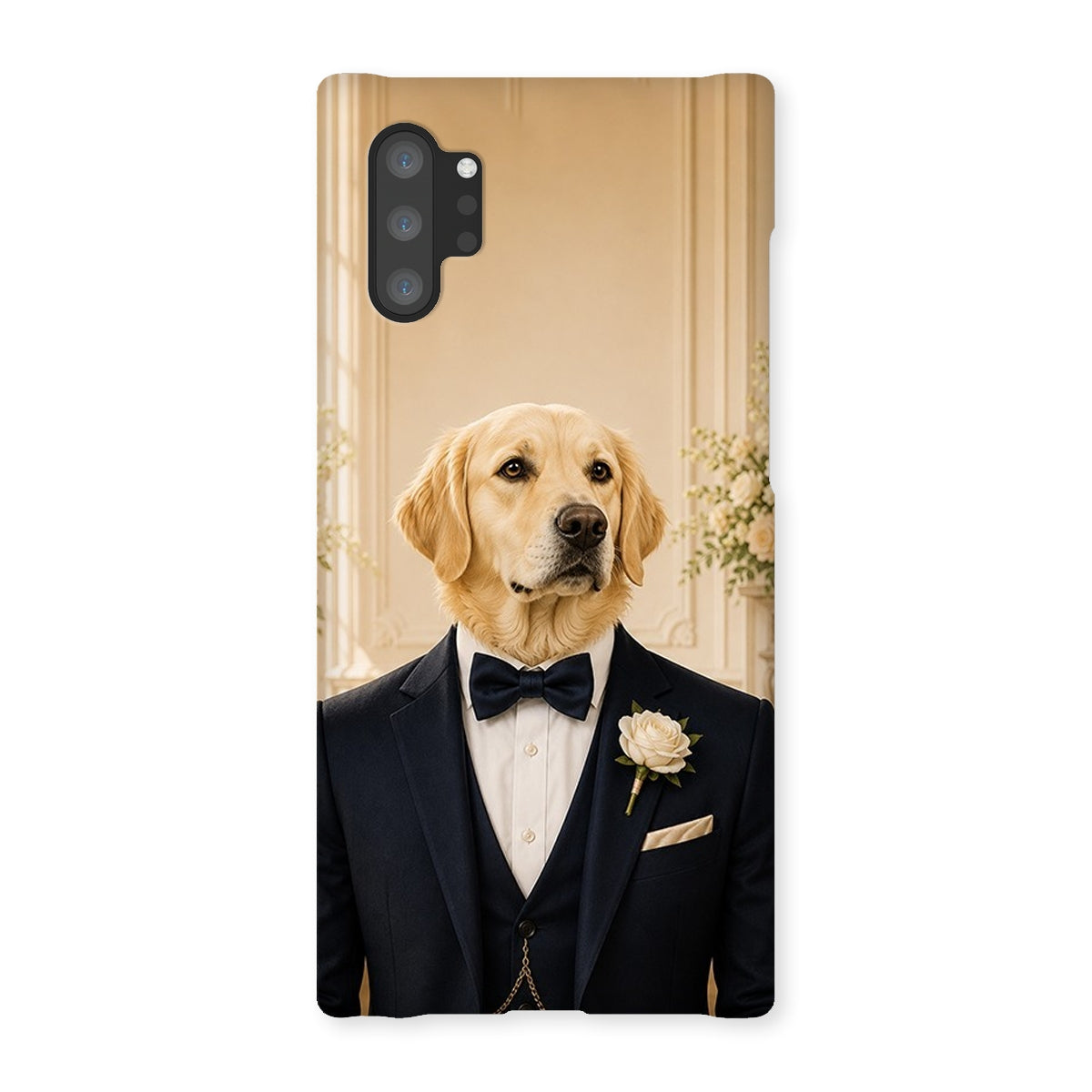 The Dapper Groom: Custom Pet Phone Case
