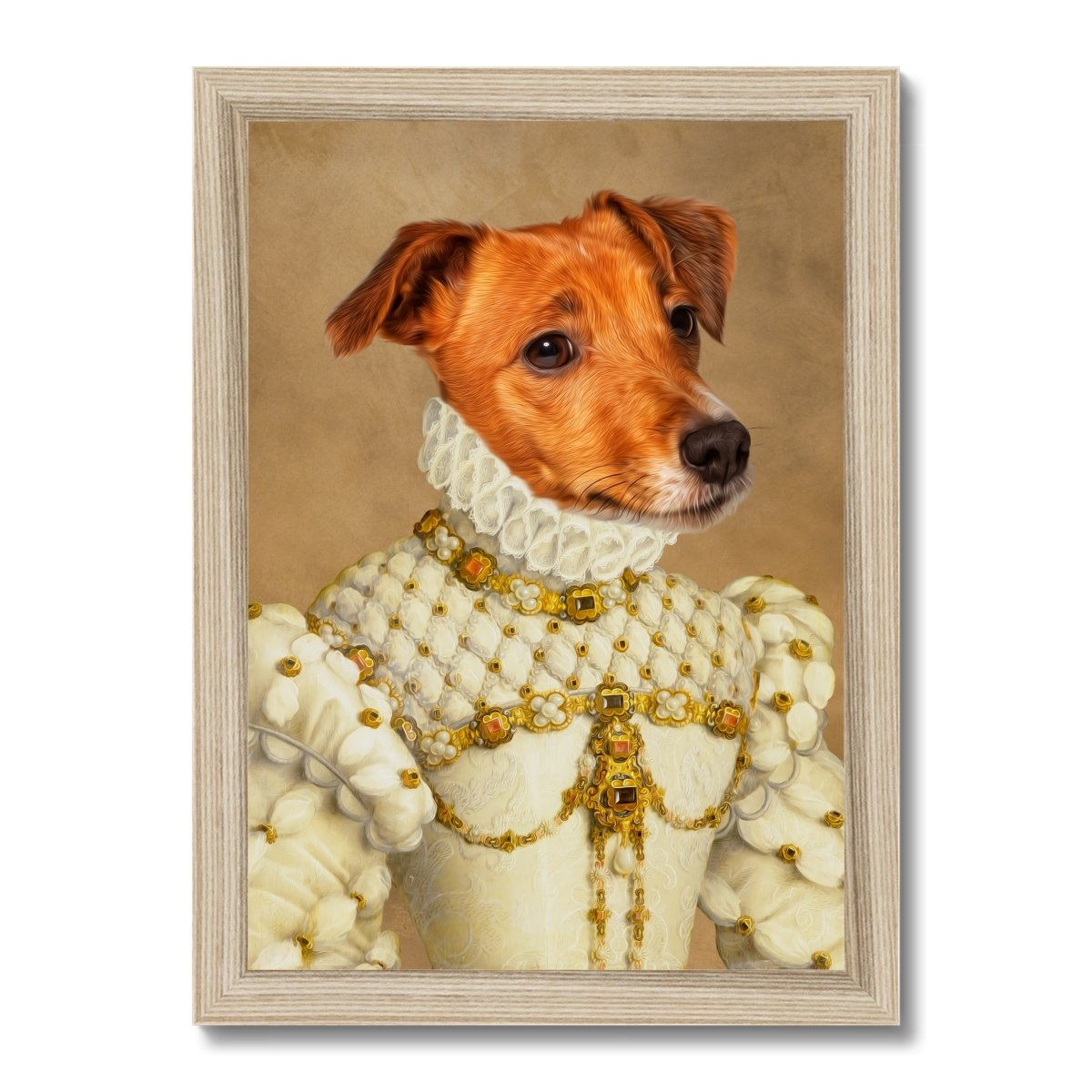 Pet Portraits | Add a Frame to Your Poster | Paw & Glory