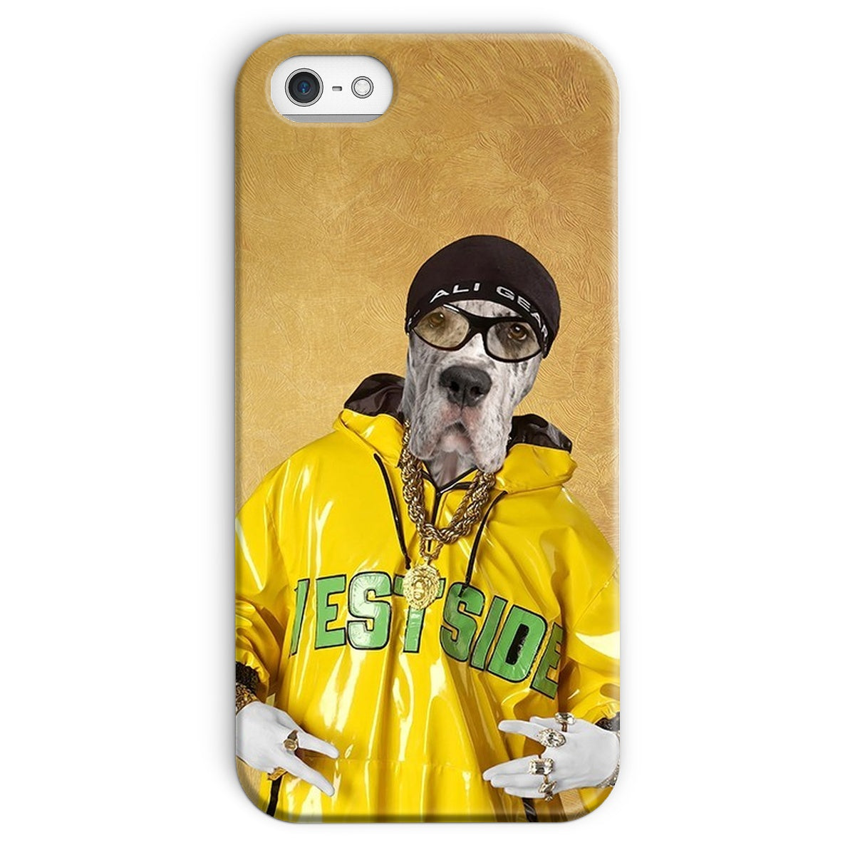 Pet Portraits | Ali G: Custom Pet Phone Case | Paw & Glory