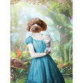 Alice in Wonderland: Custom Digital Download Pet Portrait