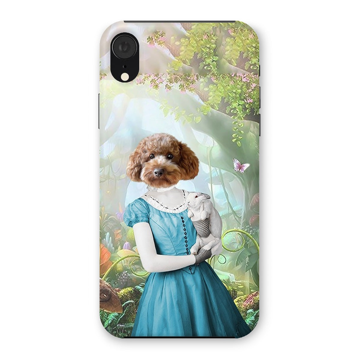 Pet Portraits | Alice in Wonderland: Custom Pet Phone Case | Paw & Glory