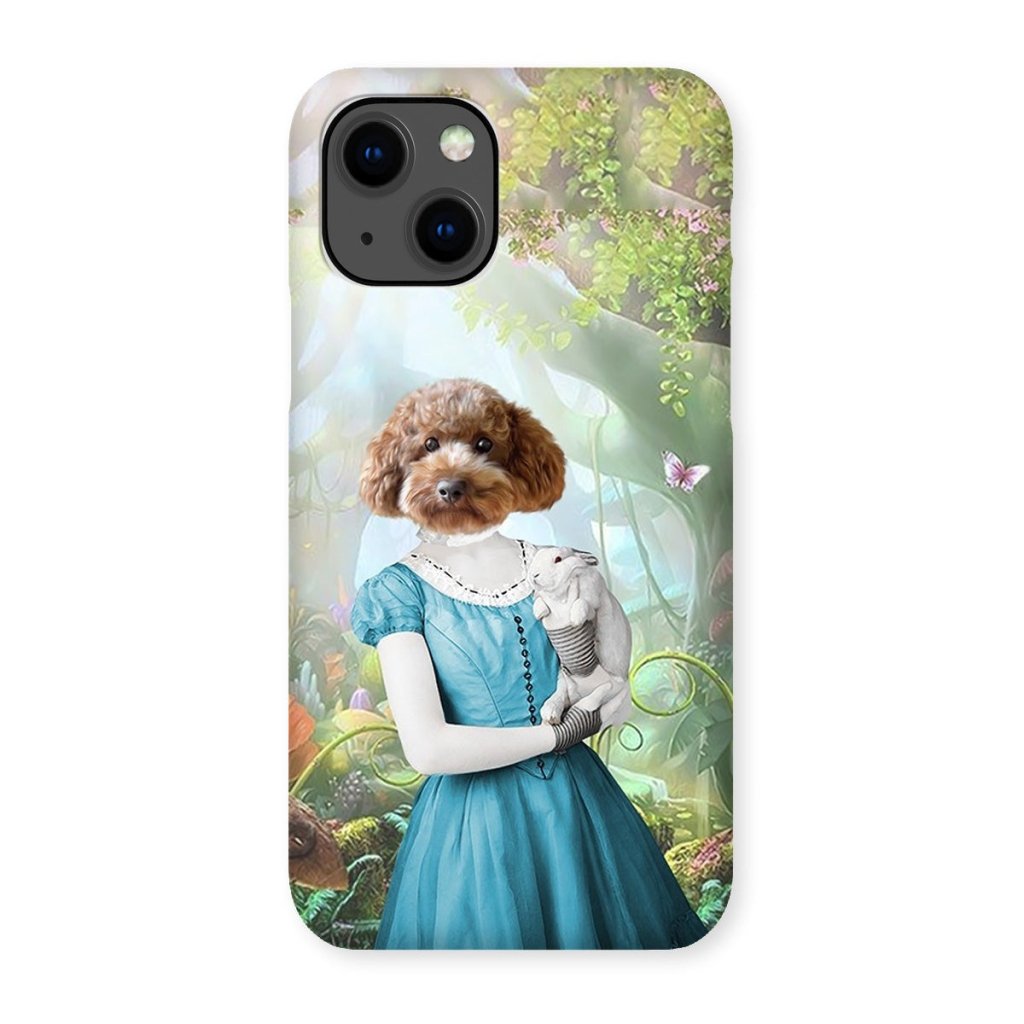 Pet Portraits | Alice in Wonderland: Custom Pet Phone Case | Paw & Glory
