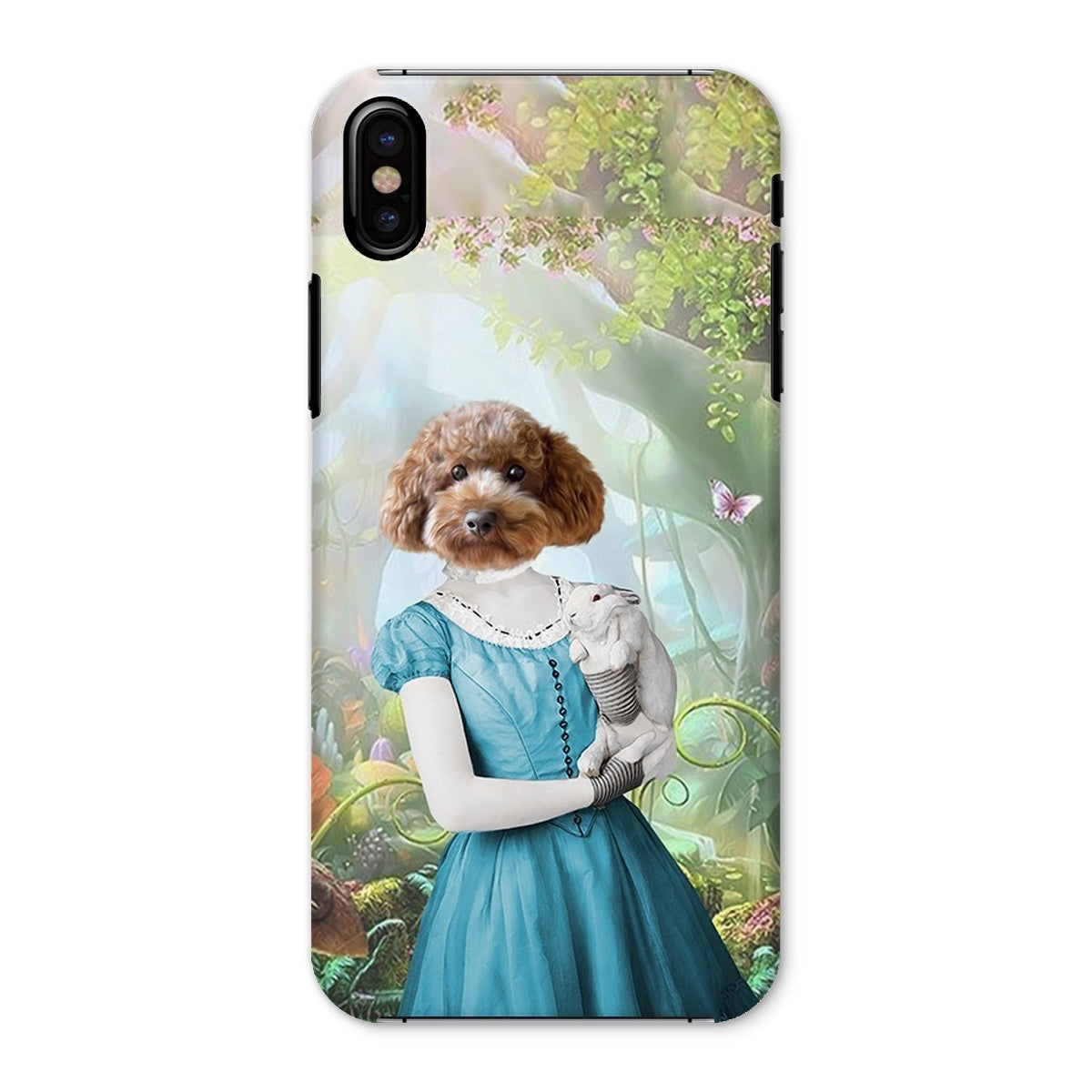 Pet Portraits | Alice in Wonderland: Custom Pet Phone Case | Paw & Glory