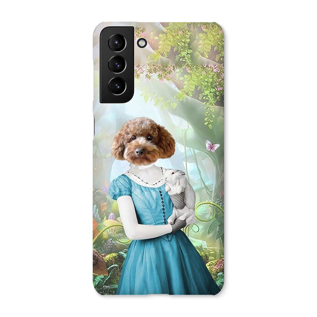 Pet Portraits | Alice in Wonderland: Custom Pet Phone Case | Paw & Glory