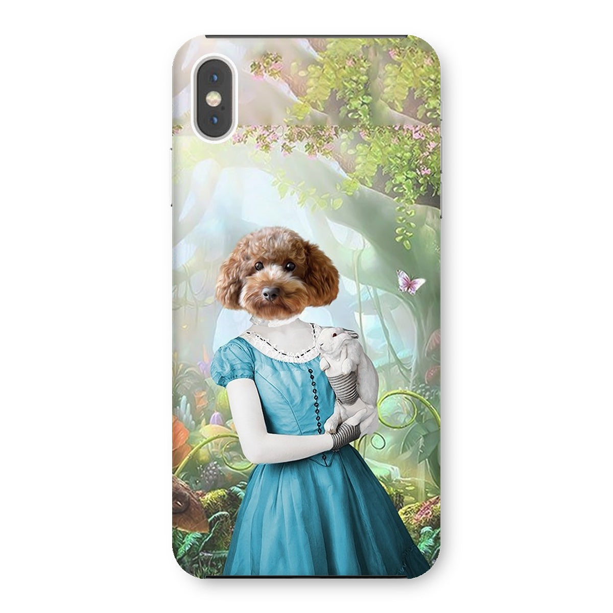 Pet Portraits | Alice in Wonderland: Custom Pet Phone Case | Paw & Glory