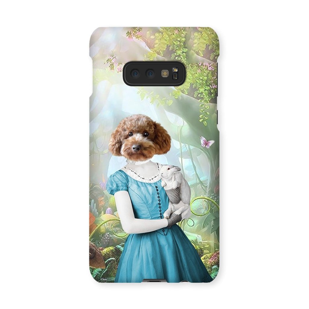 Pet Portraits | Alice in Wonderland: Custom Pet Phone Case | Paw & Glory