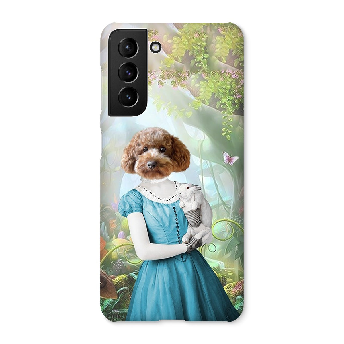 Pet Portraits | Alice in Wonderland: Custom Pet Phone Case | Paw & Glory