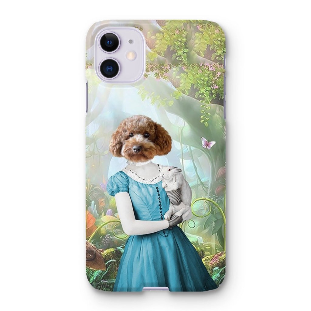 Pet Portraits | Alice in Wonderland: Custom Pet Phone Case | Paw & Glory