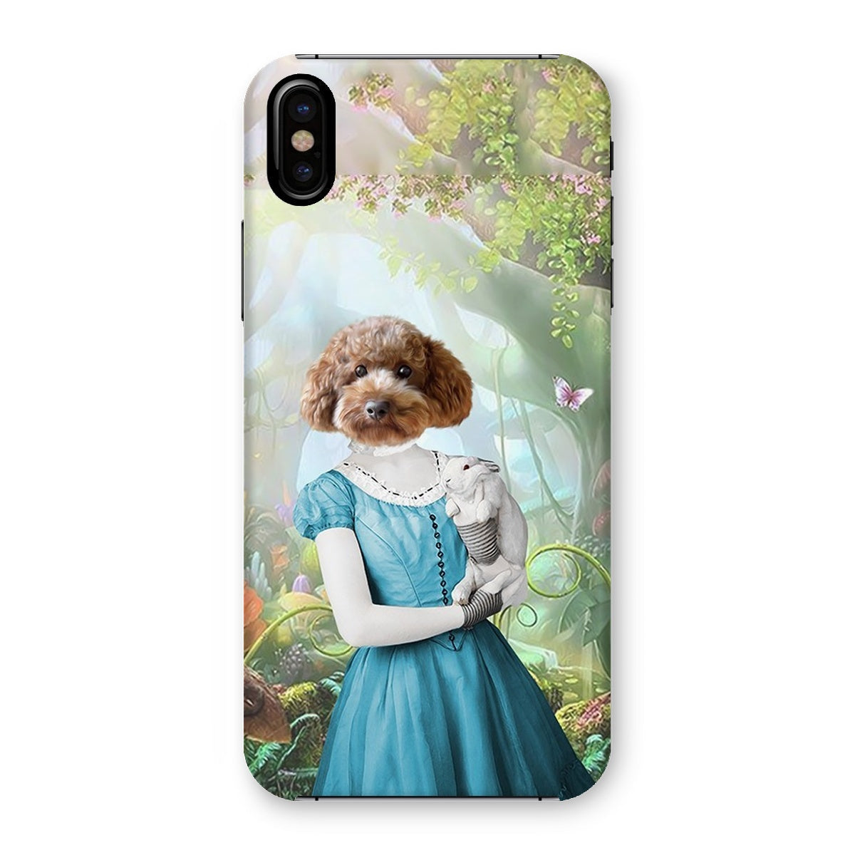 Pet Portraits | Alice in Wonderland: Custom Pet Phone Case | Paw & Glory