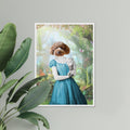 Alice in Wonderland: Custom Pet Portrait